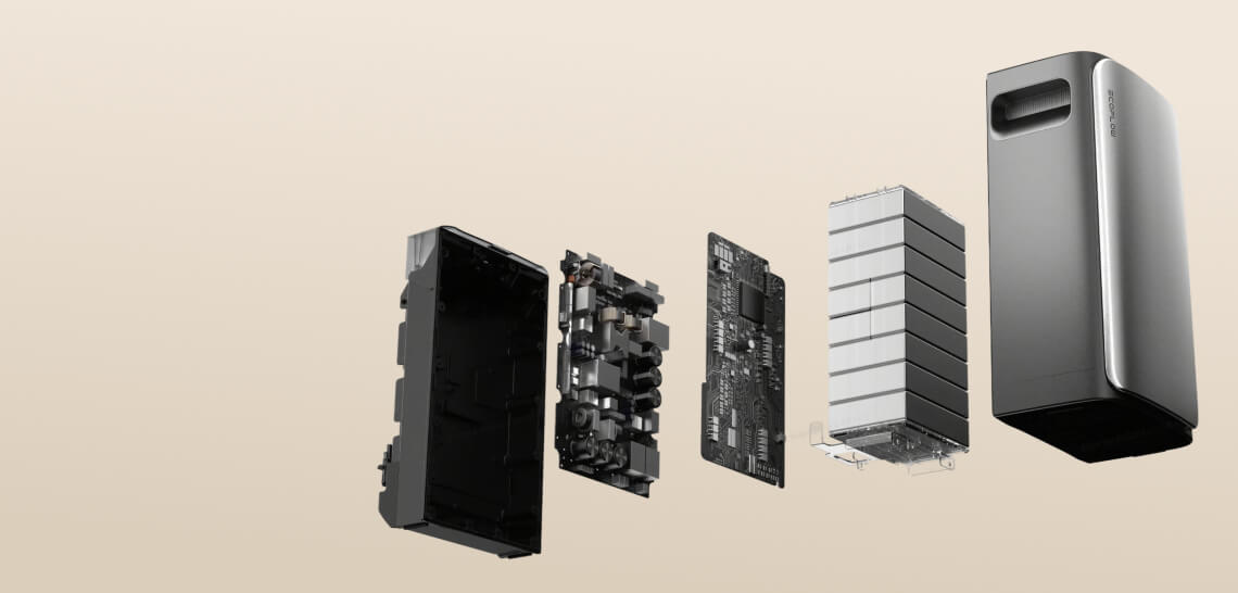 EcoFlow STREAM Ultra Solar Battery with Built-In Microinverter