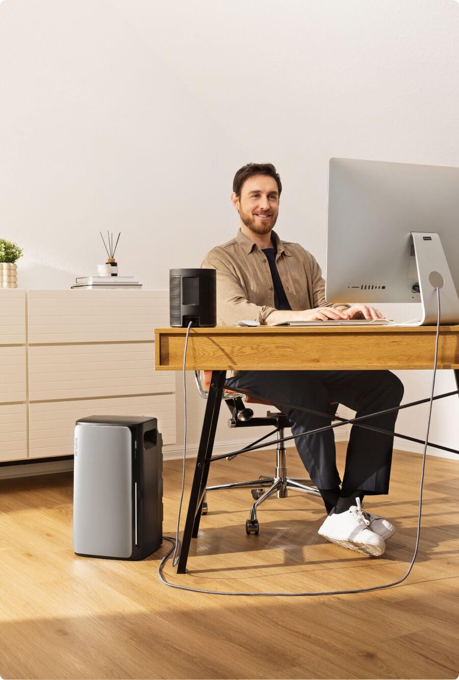 EcoFlow STREAM Ultra Solar Battery with Built-In Microinverter