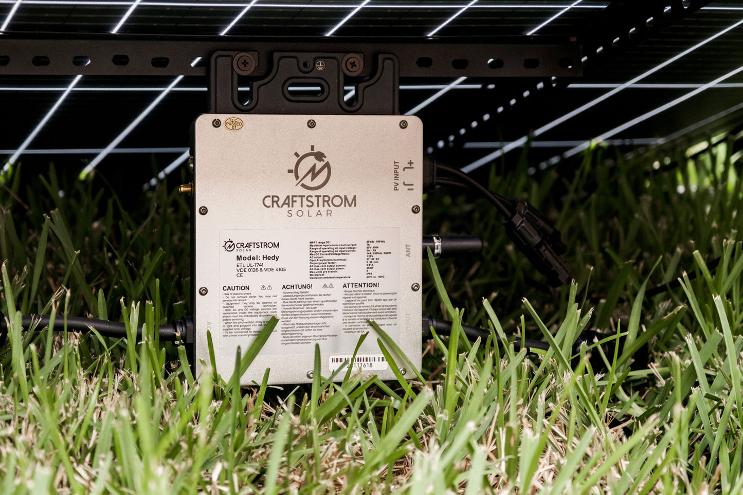 1600W Craftstrom Plug-in Solar Kit