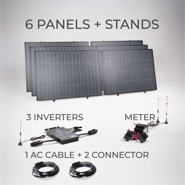 1200W Craftstrom Plug-in Solar Kit