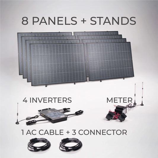 1600W Craftstrom Plug-in Solar Kit