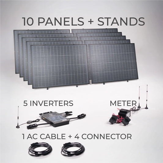 2000W Craftstrom Plug-in Solar Kit