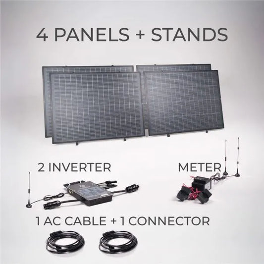 800W Craftstrom Plug-in Solar Kit